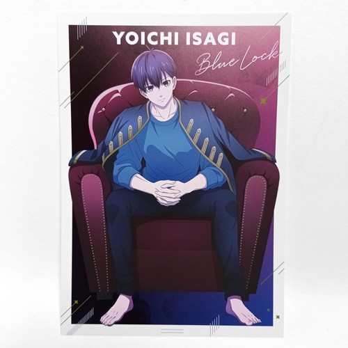 Blue Lock Large A5 Illustration Card Postcard ISAGI NAGI HYOMA MEGURU RIN - Picture 4 of 14