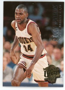 1994 Fleer Ultra Basketball Reggie Williams #54