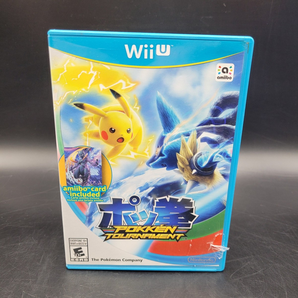 Wii U Pokémon Tournament Video Game Nintendo (no manual)
