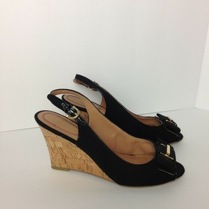 tommy hilfiger cork wedges
