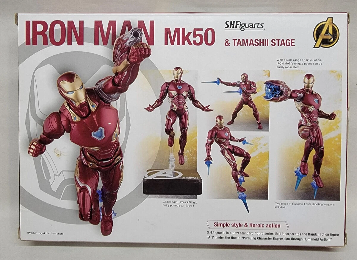 S.H. Figuarts Avengers: Infinity War Iron Man Mark 50 Figure Video