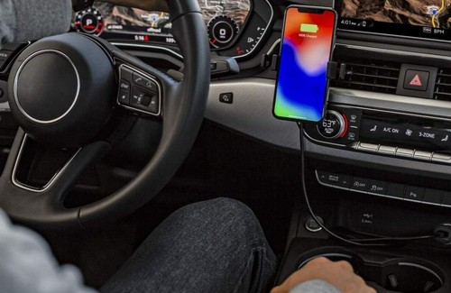 Mophie Universal Wireless Charger Charging Car Vent Mount Phone Holder Black - Picture 5 of 12