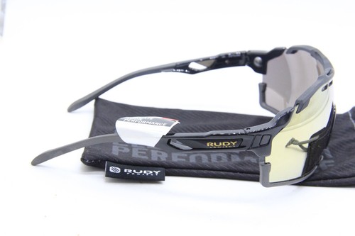 NEW RUDY PROJECT CUTLINE 420 SP 63-42 BLACK AUTHENTIC SUNGLASSES W/POUCH 139-127 - Picture 4 of 4