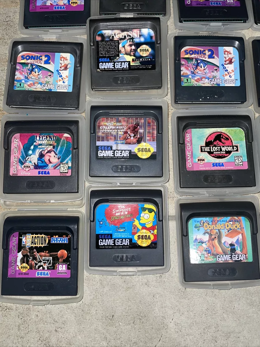 SEGA Game Gear Games, With Free Postage, Cartridges Only