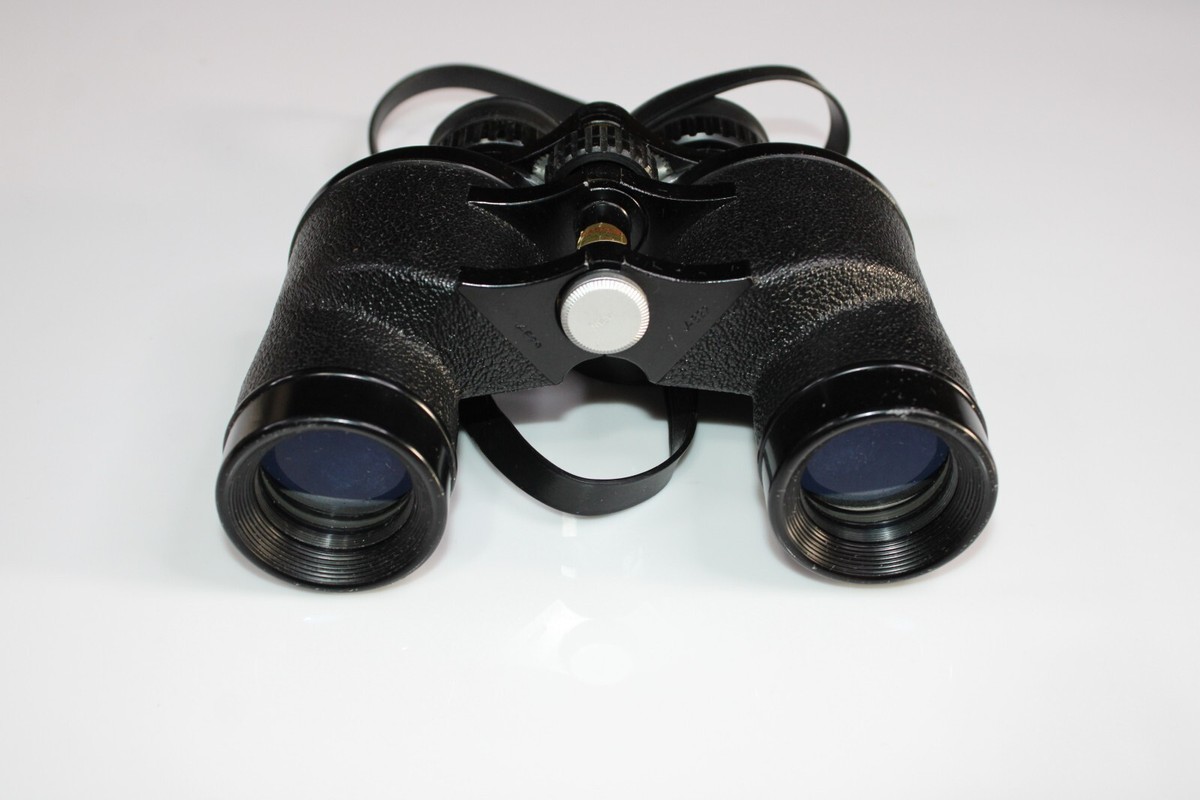 Wards Vintage Binoculars 7x-15X35 Zoom Black 367 ft at 1000 yd
