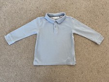 Polo ZARA - Garçon 2-3 ans - Manches longues - Bleu - Excellent état