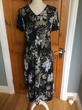 Dress by Jacques Vert Size 14 Black **SALE**