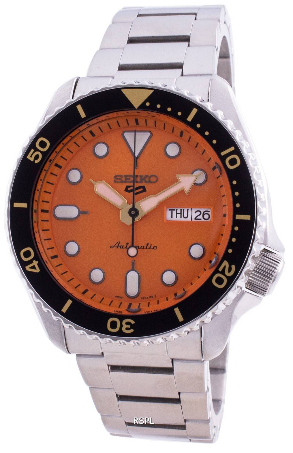 Seiko 5 Sports Orange Men's Watch - SRPD59K1 for sale online | eBay