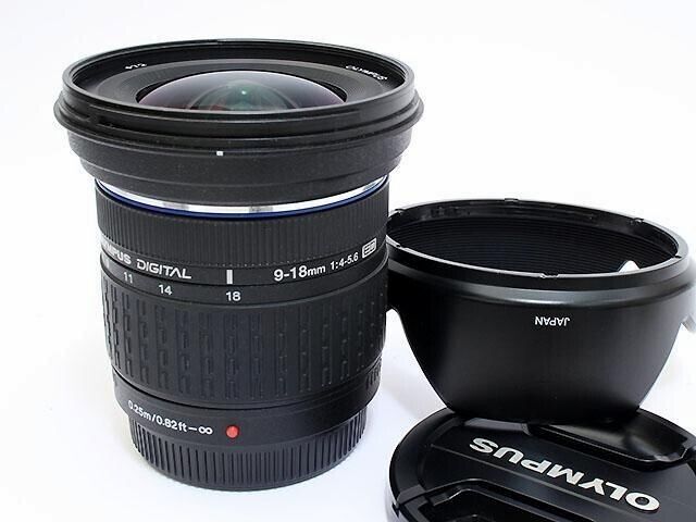 Olympus Zuiko Digital 9-18mm F4-5.6 ED AF Zoom Lens for Four Olympus Zuiko Digital 9-18mm F4-5.6 ED AF Zoom Lens for Four