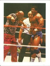 Superstar Billy Graham  Don Muraco Signed Wrestling Photo w/COA