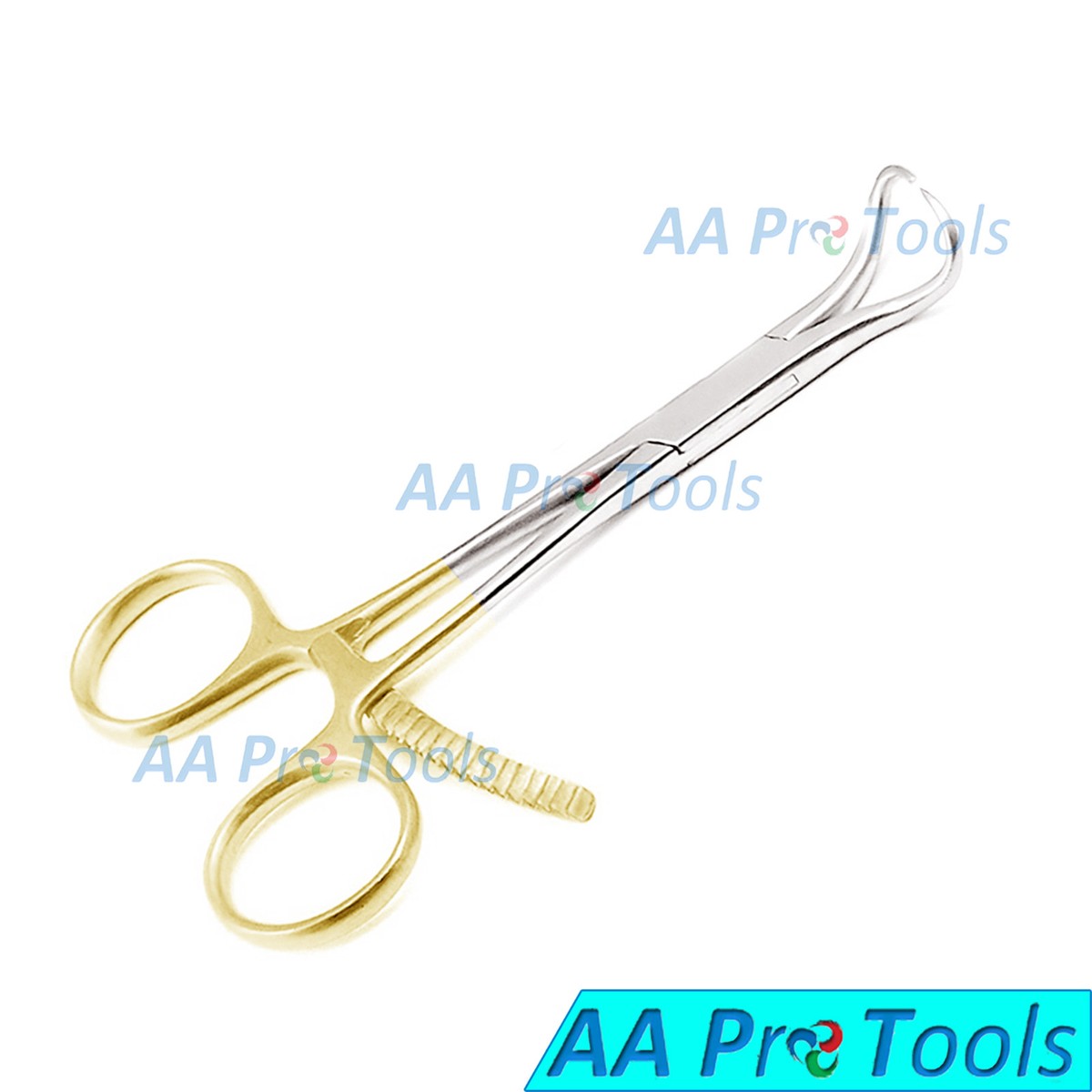 Forceps 150 2-Piece 5.5" Bone Reduction Forceps - Gold Plated Orthopedic Surgical Clamp Instrument Obstetrical Forceps - Foto 7