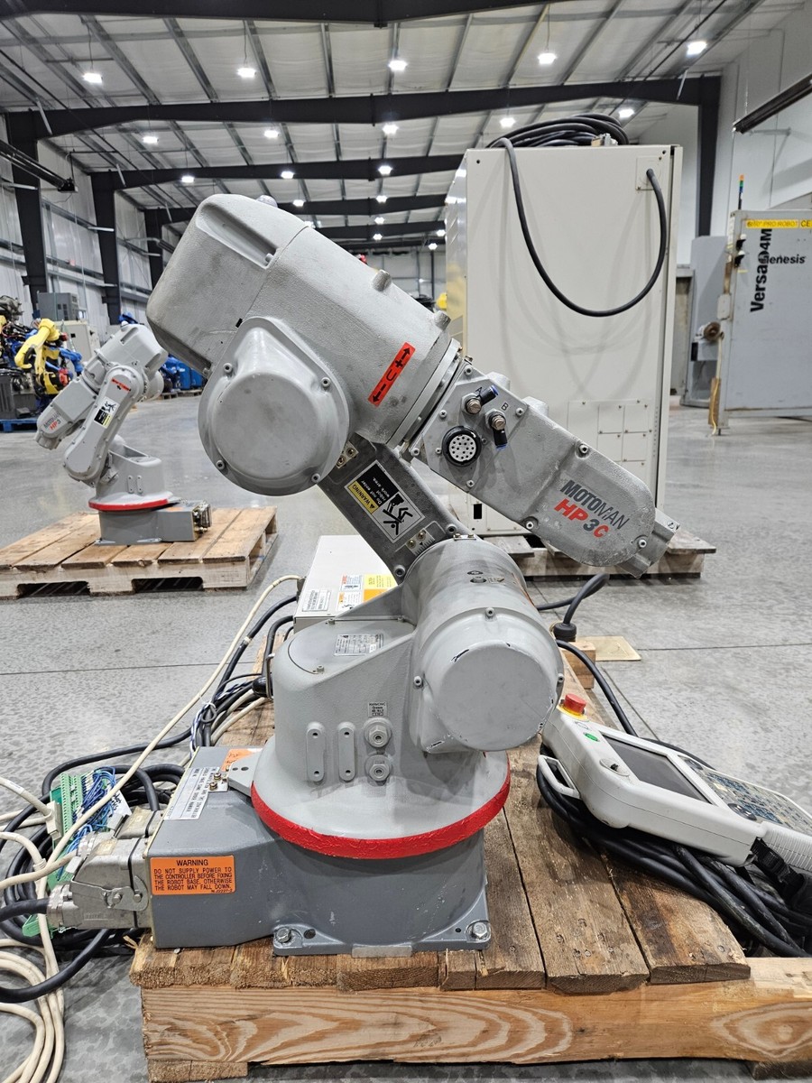 Yaskawa Motoman HP3C Industrial Handling Robot with NXC100 Controller