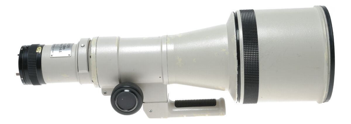 Canon FD 600mm 1:4.5 lens Prime vintage SLR 4.5/600 cased Canon FD 600mm 1:4.5 lens Prime vintage SLR 4.5/600 cased