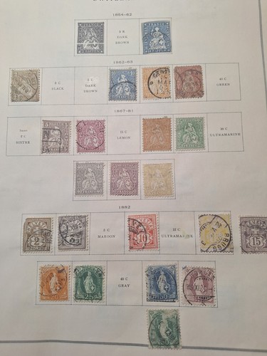 SWITZERLAND MULTI PAGES MOSTLY USED SEE SCANS - 第 1/1 張圖片