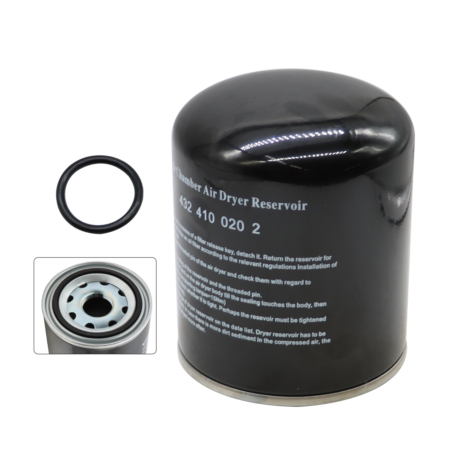 Air Dryer Filter For Volvo Freightliner Kenworth Peterbilt Western Star ...