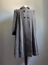 Vintage Mädchen WOLLMANTEL Alter 10-11 Jahre...