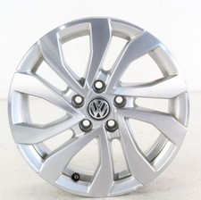 VW Polo AW Alufelge 15 Zoll Felge Galway silber Einzelfelge 2G0601025AR