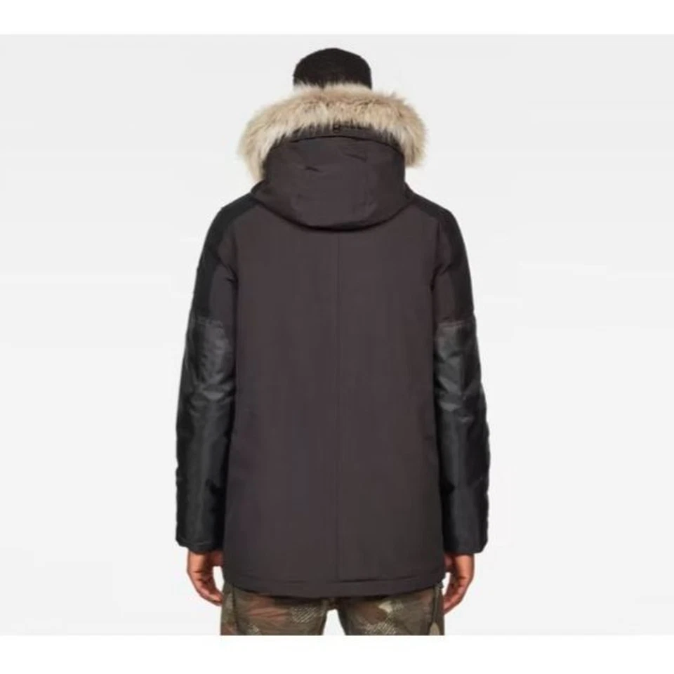 G-Star Raw Vodan Padded PM Parka - Dk Black L - Image 3 of 4