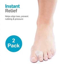 Gel Toe Spreaders, Separators  Spacers Pair w/Toe Loop 1035-M CAT