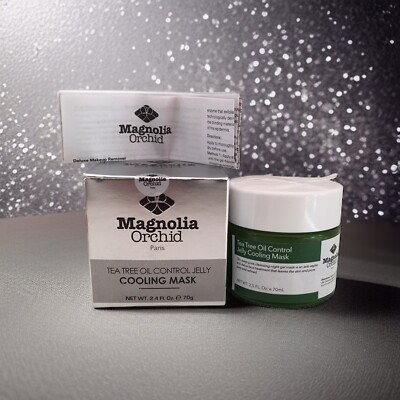 MAGNOLIA ORCHID SKINCARE Tea Tree Oil Control Jelly Cooling Mask - 2.4 fl oz 70g