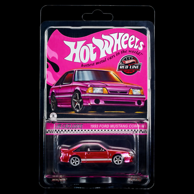 PRECOMMANDE] Hot Wheels 2024 RLC Exclusive Pink Edition 1993 Ford Mustang Cobra