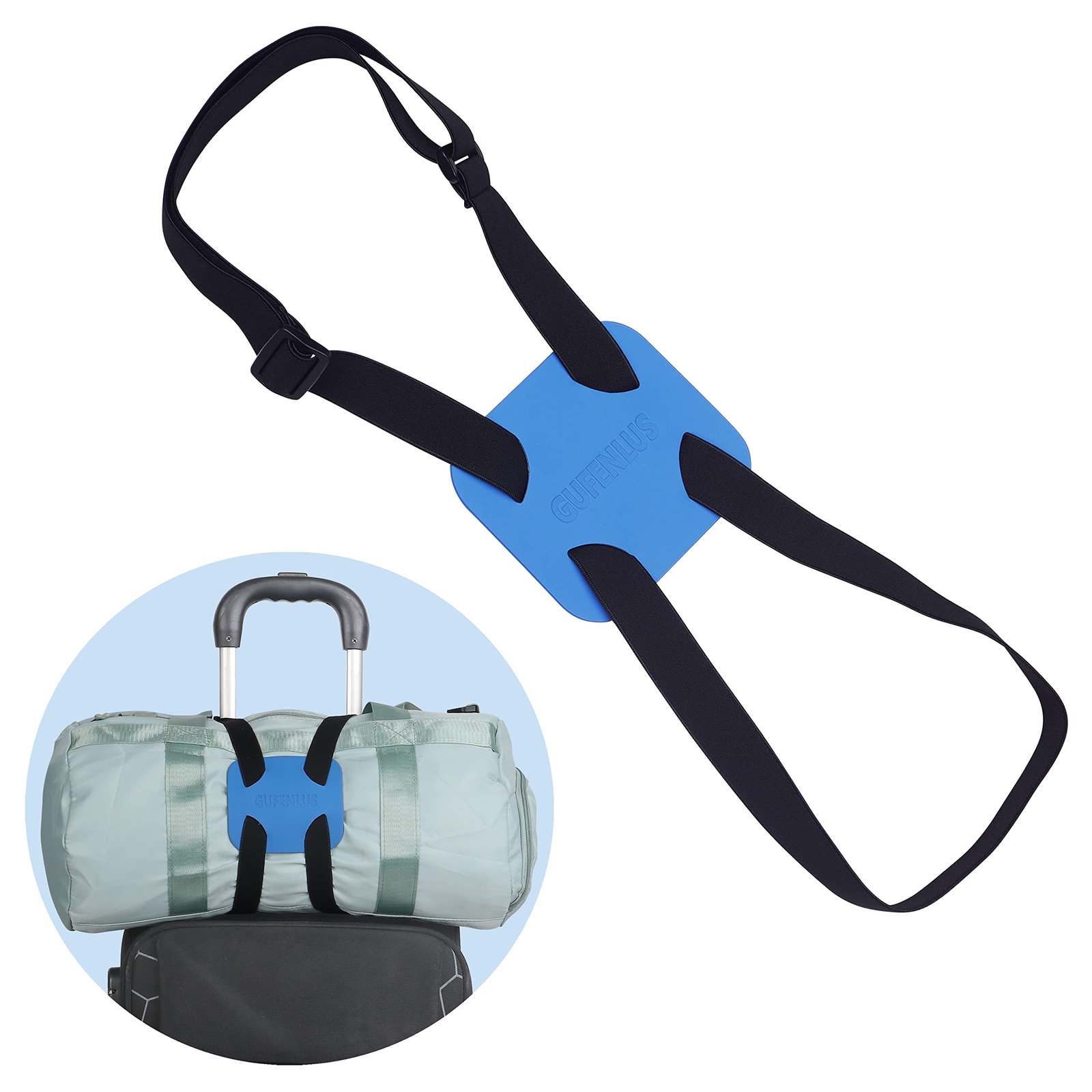 Straps Bag Bungees Luggage Strap High Elastic Hands-free Tra