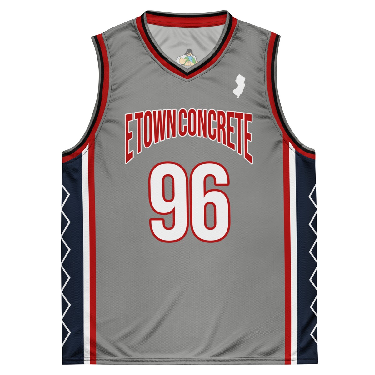 ウェア L Dime Final Jersey Concrete Dime Final Jersey - Concrete – Palm Isle Skateshop