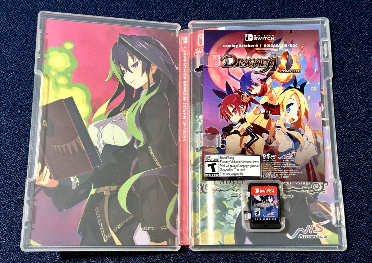 Labyrinth of Refrain Switch 北米版 Labyrinth of Refrain: Coven of Dusk - Nintendo Switch USA version