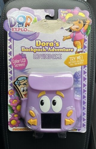 2010 TECHNOSOURCE DORA THE EXPLORER DORAS BACKPACK ADVENTURE Handheld LCD Game  - Picture 1 of 3