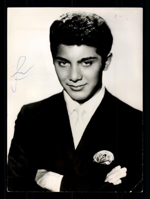 Paul Anka Original Pressefoto Original Signiert ## BC G 37962