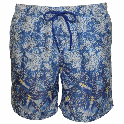 Just Cavalli Graphic Floral Photo Print 