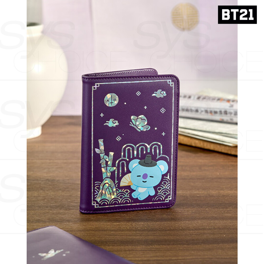 BTS BT21 Official Goods PREMIUM K-EDITION Passport Case + Tracking