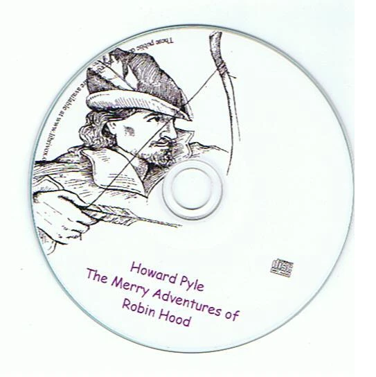 Howard Pyle / Adventures of Robin Hood Unabridged AudioBook Mp3 CD 11+Hrs