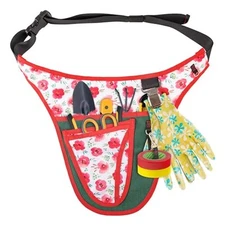 Garden Tool Belt,Gardening Tool Belt for Women,Tool Organizer Belt 