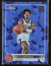 Bryce Griggs 2022-23 Topps Chrome OT Elite Sapphire Edition #22 Cold Hearts