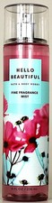 Bath  Body Works HELLO BEAUTIFUL Fine Fragrance Body Mist Spray 8Oz