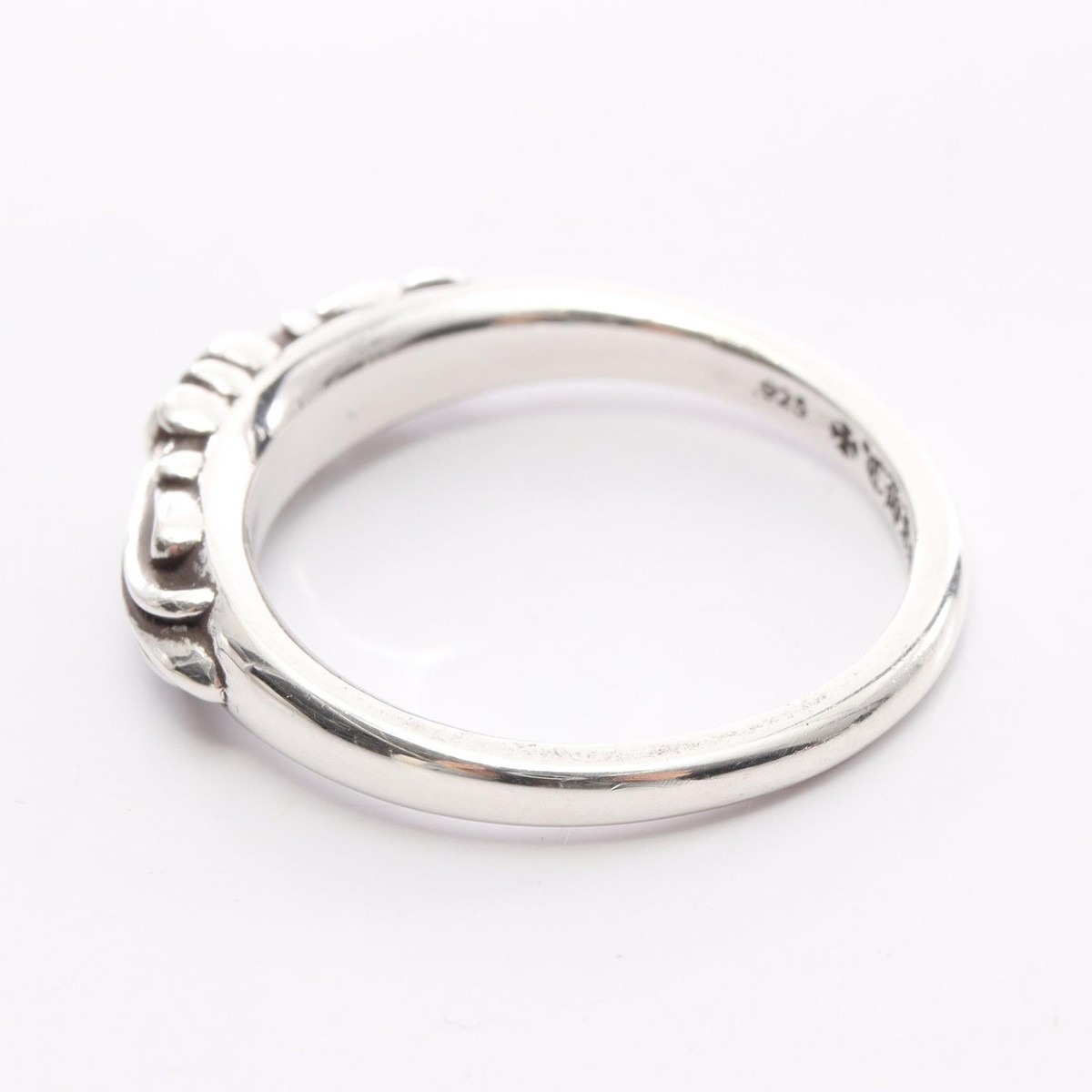CHROME HEARTS Baby Classic Floral Cloth Ring #11.5 US size