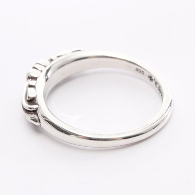 CHROME HEARTS Baby Classic Floral Cloth Ring #11.5 US size