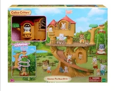 Calico Critters Adventure Tree House Gift Set Item 1886 Koala NEW Sealed Babies