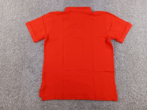 Place Boys Short Sleeve Polo Shirt XL Orange Flame Husky Cotton NWOT - Picture 10 of 12