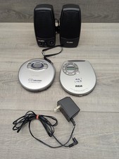 Lot of 2 Portable CD Players And 1 Set Of Speakers