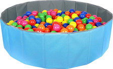 Ball Pit for Toddlers and Kids, Holds over 400 Balls, Soft, Foldable, Reusable S