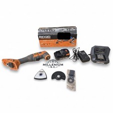 RIDGID 18V Cordless Oscillating Multi-Tool Kit - 2.0Ah Battery & Charger - USED