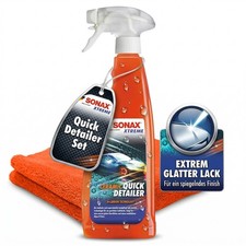 SONAX Xtreme Ceramic Quick Detailer 750ml + Microfasertuch im Set Auto KFZ Bike