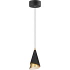 ET2 Contemporary Lighting E21441-BKMG Mermaid Mini Pendant