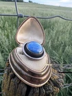 New ListingSterling Silver Denim Lapis Ring Vintage Size 6.25 Native Southwestern