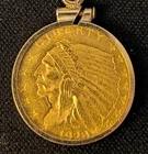 1928 $2.5 Gold Indian Head Quarter Eagle Head  higher grade!!