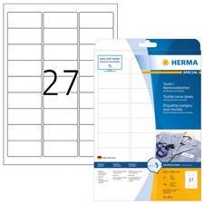 HERMA Namens-Etiketten SPECIAL 63,5 x 29,6 mm weiß 540 Etiketten