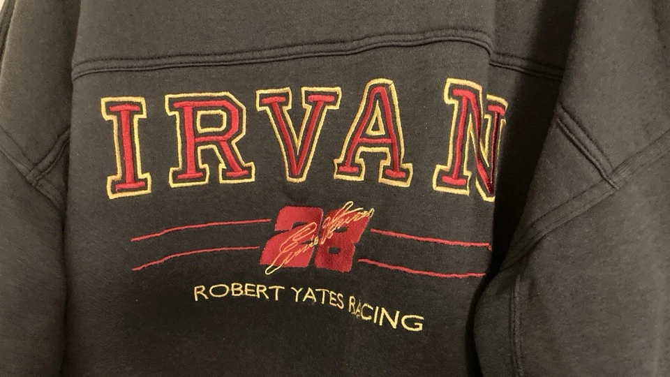 Sudadera De Colección Años 90 Ernie Irvan Texaco Racing Cuello Redondo Nuez moscada Para Hombres XL Foto 4 de 4