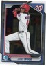 2024 Bowman Chrome Prospect Rookie James Wood #91 Nationals